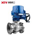High Platform Flanged Floating Ball Valve GB/T12237 Standard with Pneumatic