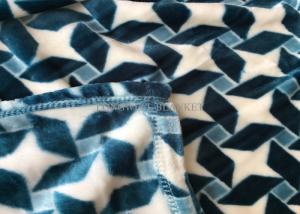 Quality Comfortable Flannel Print Blanket 150D 288F100% Polyester Microfiber Material wholesale