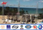110kv 230kv Mono Pole Tower For Transmission Line Project
