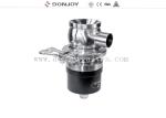 316L DN50 Tank Bottom ss diaphragm valve EPDM Gasket Welding Ends