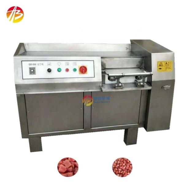 500KG Weight Industrial Meat Cube Cutting Machine for Frozen Meat in Food