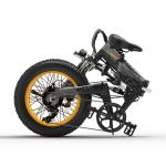 48V 20 Inch Fat Tire Folding Electric Bike Shimano Gear 6061 Alu 35-40km