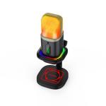 Non Slip USB Condenser Microphone 192khz 24bit For Podcasting / Gaming