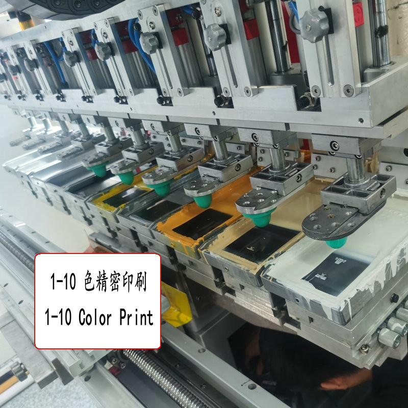 10 Color 0.4-0.6Mpa Pad Printer Machine with SMC Pneumatic Components