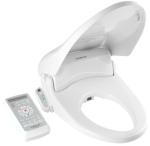 ABS Resin Smart Bidet Toilet Seat Double Nozzles Washing White Color
