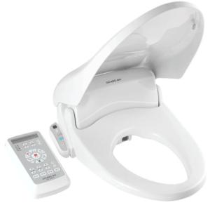 Quality ABS Resin Smart Bidet Toilet Seat Double Nozzles Washing White Color wholesale
