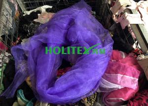 Quality Colorful Used Silk Scarves / American Style Second Hand Silk Scarves wholesale