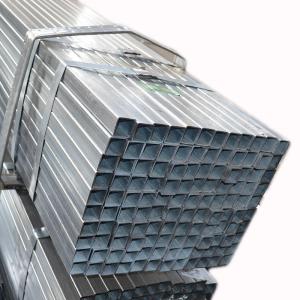 Quality Pre Galvanized Welded Rectangular Steel Hollow Pipe Section Prefab House Steel Pipe wholesale