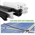 Customized EPDM Rubber Seal Strip for Photovoltaic Solar Panel Weathering