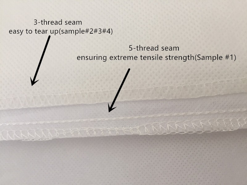 Lightweight Disposable Lab Coat Non-woven White Coat With Two Pockets CE ISO Approval
