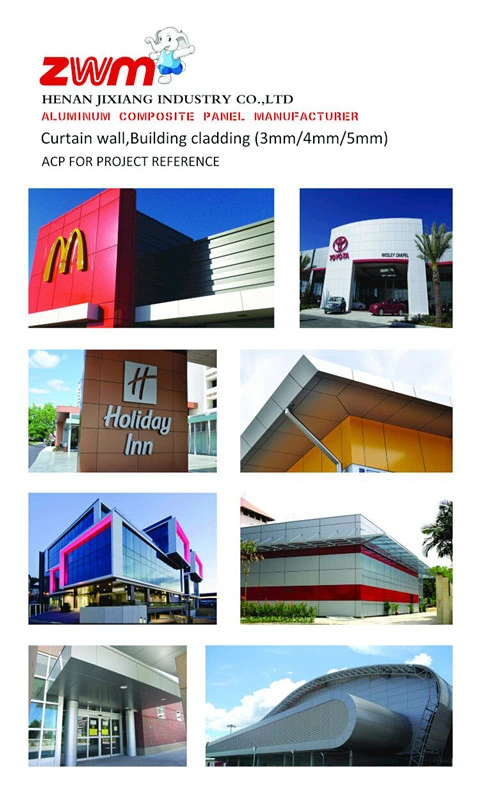3mm/4mm/5mm PE Aluminum Composite Panel for Indoor/Interior Decoration