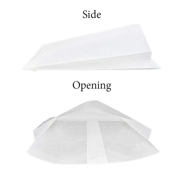 Food Grade Biodegradable Glassine Paper Bag Self Adhesive Seal