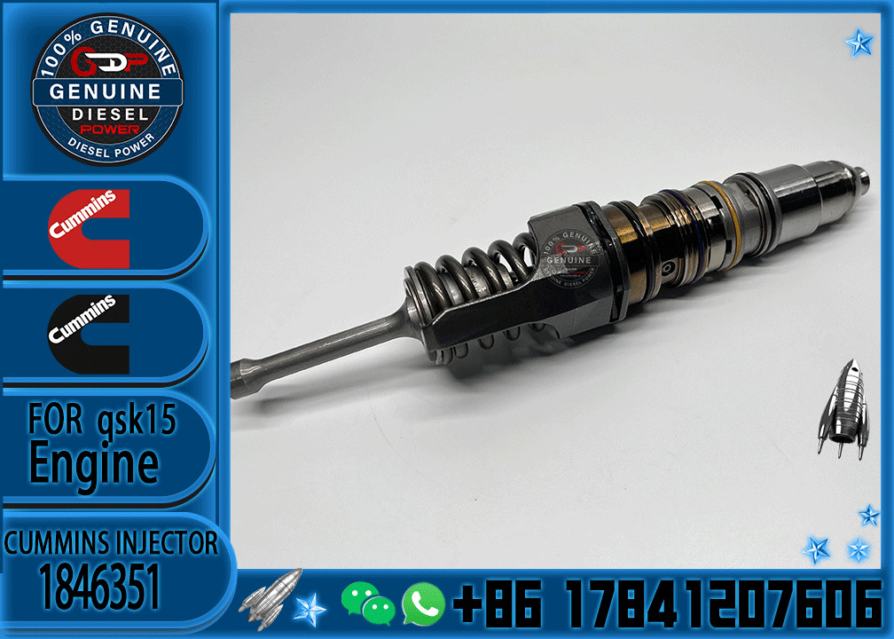 Diesel engine parts injector 1846351 1846350 1846348 for c-cummins Qsx15 engine