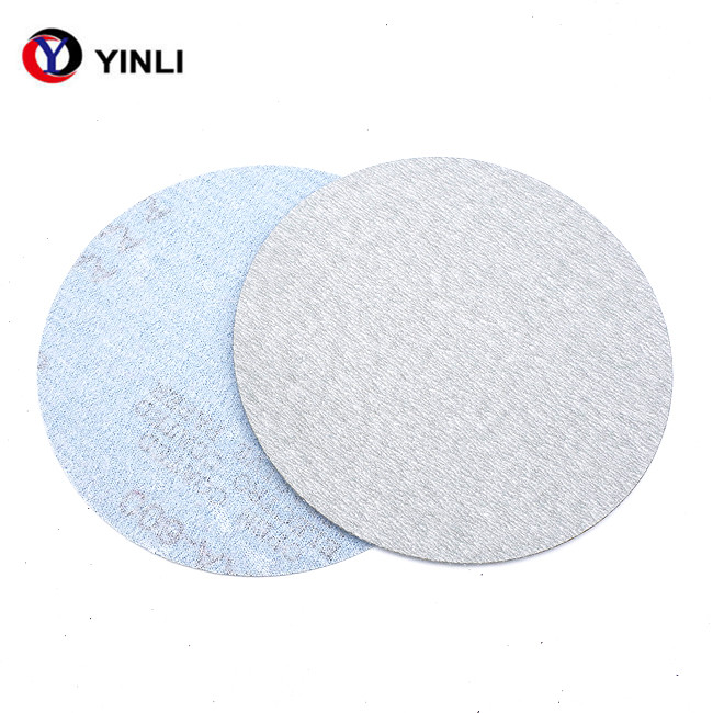 7 Inch 400 Grit Car Body Sanding Discs Hook And Loop With Coating