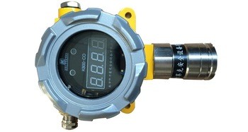 Solid Relay Output Fixed Hydrogen Gas Detector DC 24V with Electric Control