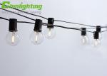 IP44 G40 Patio Globe Outdoor Bulb String Lights