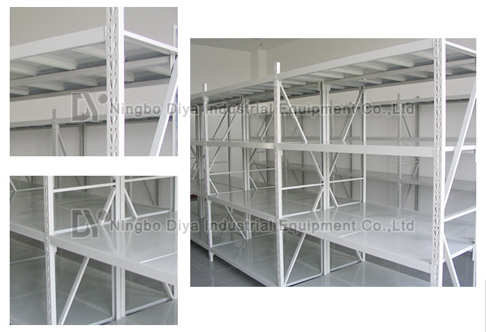 Fire Resistant Warehouse Metal Racks , Storage Shelf Heavy Duty Rack