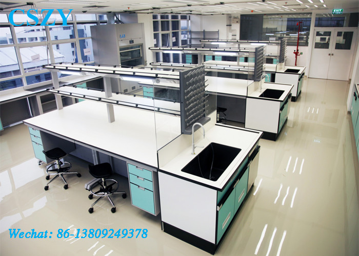 Rustless Polypropylene Lab Work Benches For Water Treatment System