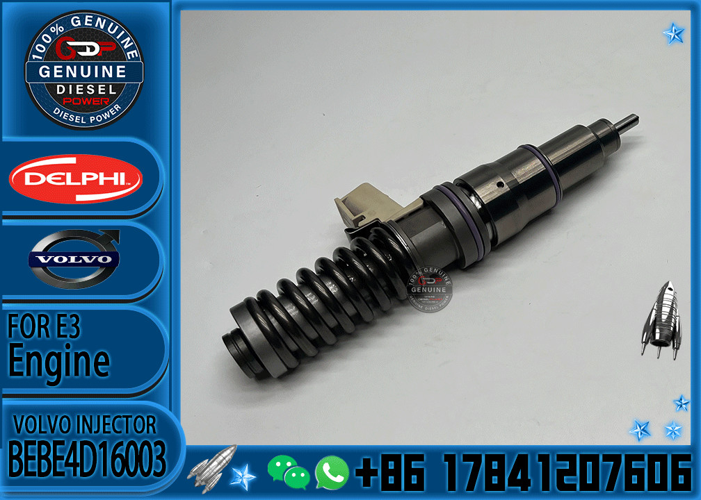 Diesel Fuel Engine Injector BEBE4D14102 BEBE4D48001 BEBE4D23001 20972223 BEBE4D16003 for VOL Engine