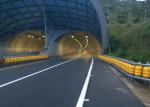 Energy Absorption Road Roller Barrier , Rotating Roller Safety Barrier