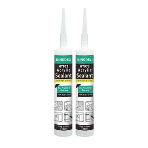 Quality Low Odor Acrylic Silicone Sealant Waterproof GP General For Calking wholesale
