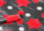 Factory Directly Wholesale Flocking Snowflake Flower Design Flocked Gift