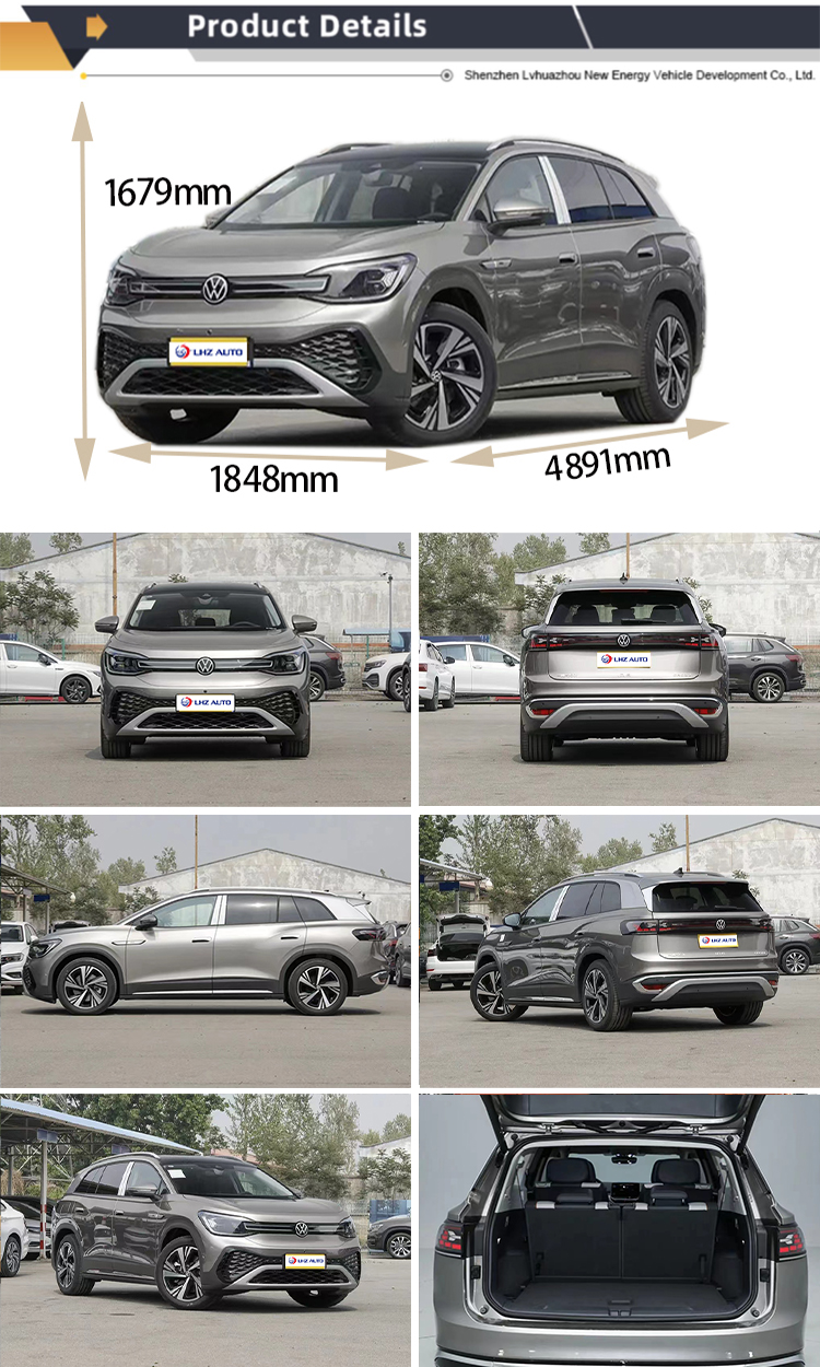 2024 Volkswagen ID4 ID6 ID3 Crozz Prime Pure Electric SUV Car EV Car Energy Vehicle