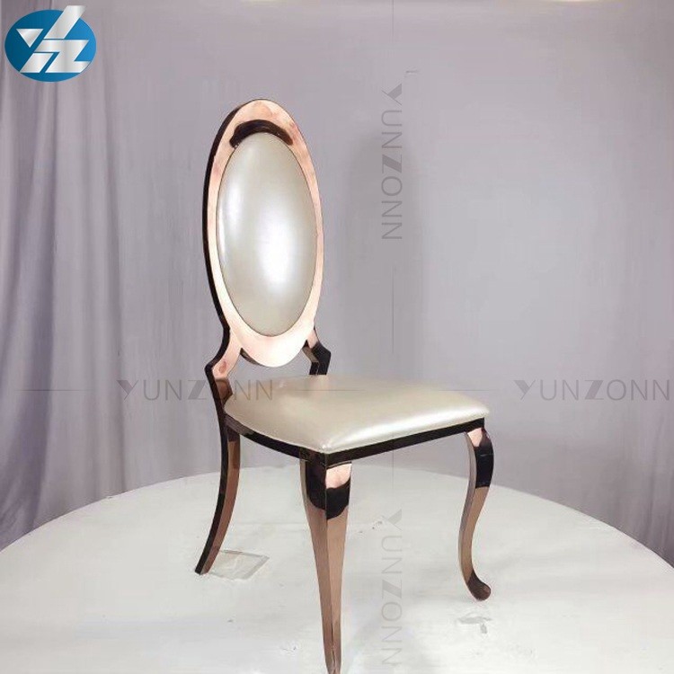 Factory direct sale gold stacking banquet chair