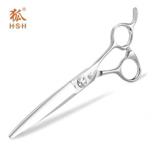 Quality 7.0 Inch Professional Barber Scissors , Right Handed Japanese Cobalt Shears wholesale