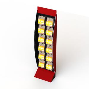 Quality Grocery One Pegboard Display Stand / Metal Plate Freestanding Pegboard Display wholesale