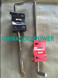 Quality Feeding Industrial Metal Fence Accessories / Chain Link Fence Gate Anchor wholesale