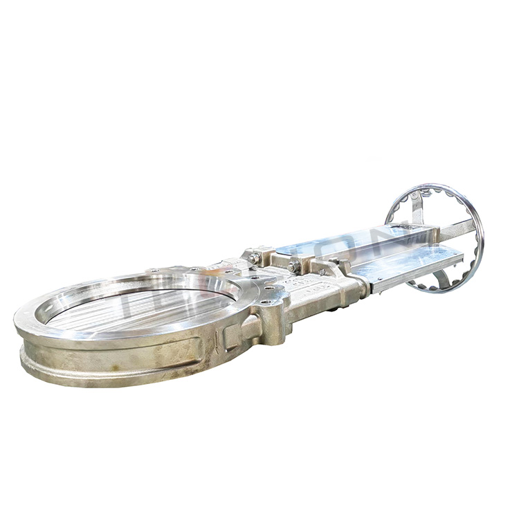 Hydraulic Pneumatic Knife Edge Slide Gate Valve DN80-DN600