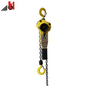 Quality Grade 80 0.75 Ton Lifting Ratchet Lever Chain Block Hoist wholesale