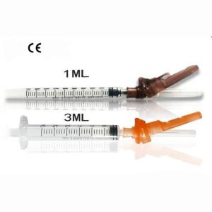 Quality Seperated Packing Disposable Syringe 1ML 3ML Medical Use Syringes wholesale