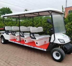 Quality 40mph Electric 10 Seater Golf Cart For Adults Scenic Sightseeing wholesale