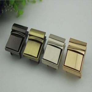 China Hot sale Zinc Alloy High End 4 Colors Hardware Push Button Bag Lock on sale