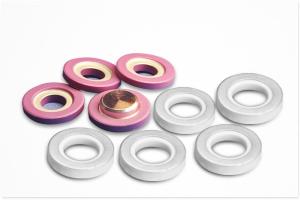 Quality Abrasion Resistant Alumina Ceramic Rings Industrial Seal Rings wholesale