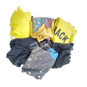 Quality Multicolor 100 Cotton 10Kg 20kg Cut Used Clothing Rags Cleaning cut wiping rags for workshop wholesale