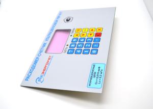Quality Metal Dome Embossed PCB Membrane Switch Keypad 0.3mm wholesale