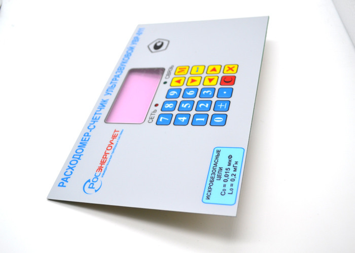 High Sensivity PCB Membrane Switch Keypad With Metal Dome Embossed