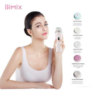 Quality 5 In 1 Waterproof IPX5 3W Electronic Face Cleanser wholesale