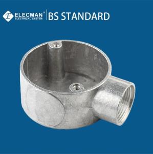 Quality BS4568 20mm-32mm Aluminum Terminal Outlet Box One Way Type wholesale