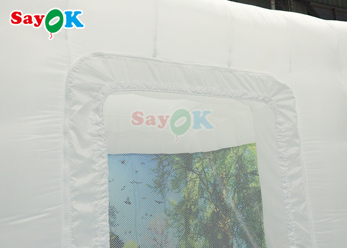 Led Light Inflatable Marquee Tent Children Inflatable Cube Party Nightclub Tent