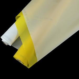 Quality Tear Resistant Polyester Screen Printing Mesh White / Yellow / Black wholesale