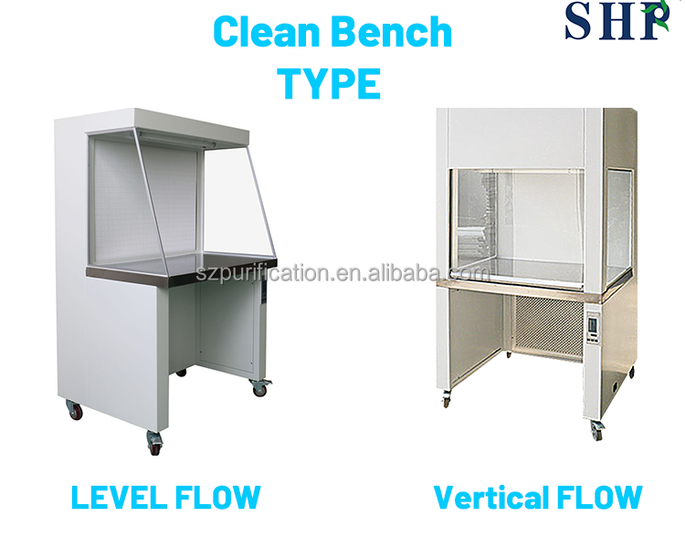 SUS304 30KG Clean Bench Cabinet Laminar Flow Hood Clean Room Laboratory Equipment