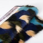 100% Acrylic Front Material Contact Density High Density Faux Fur Fabric for