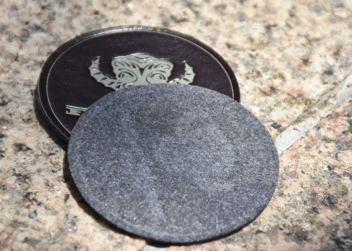 1.5mm Thick Custom Embossed Leather Patch For Jeans Bags Clothing