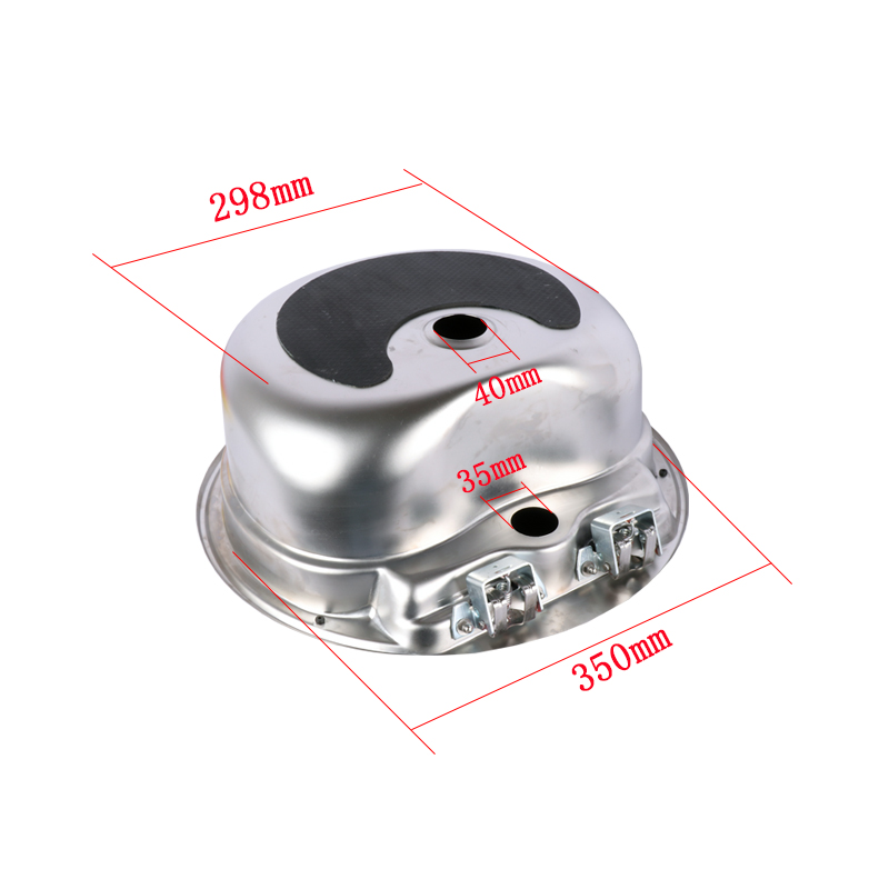 HWHongRV round camper rvs kitchen kit Stainless Steel Sink campervan tempered glass lid sink, with foldable rotating faucet