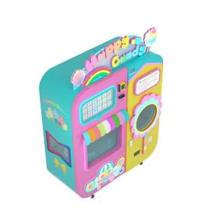 Quality Vending Cotton Candy Machine Pink Dealer ODM Cotton Sugar Candy Making Vending Machine wholesale