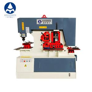 Quality Equal Angle Steel Cutting Notching Machine 100T Hydraulic 20MM wholesale